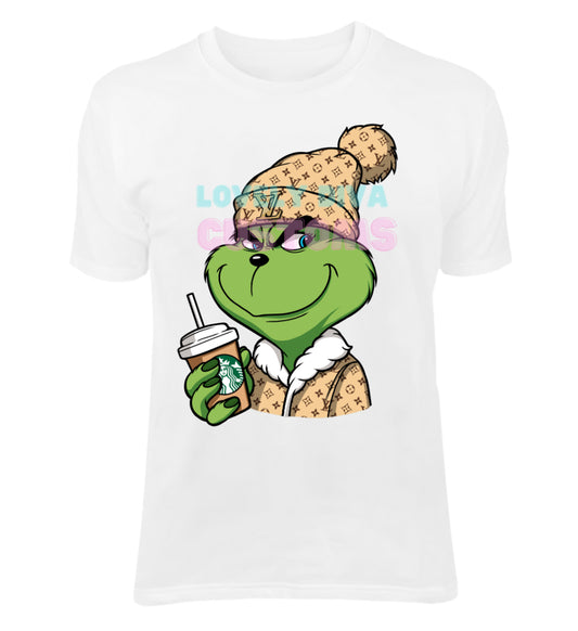 Bougie Grinch print dtf transfer