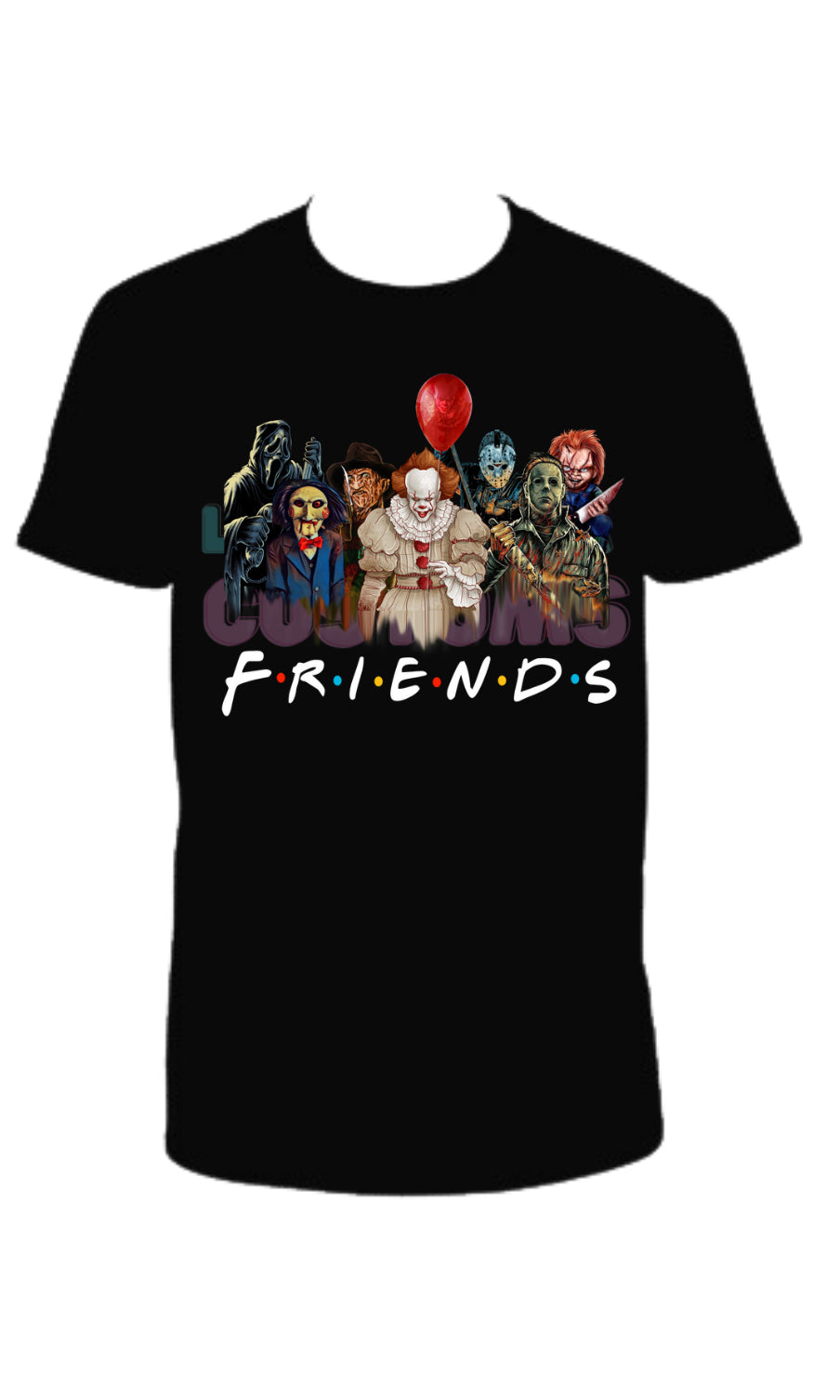 Horror Friends  characters  Dtf transfer