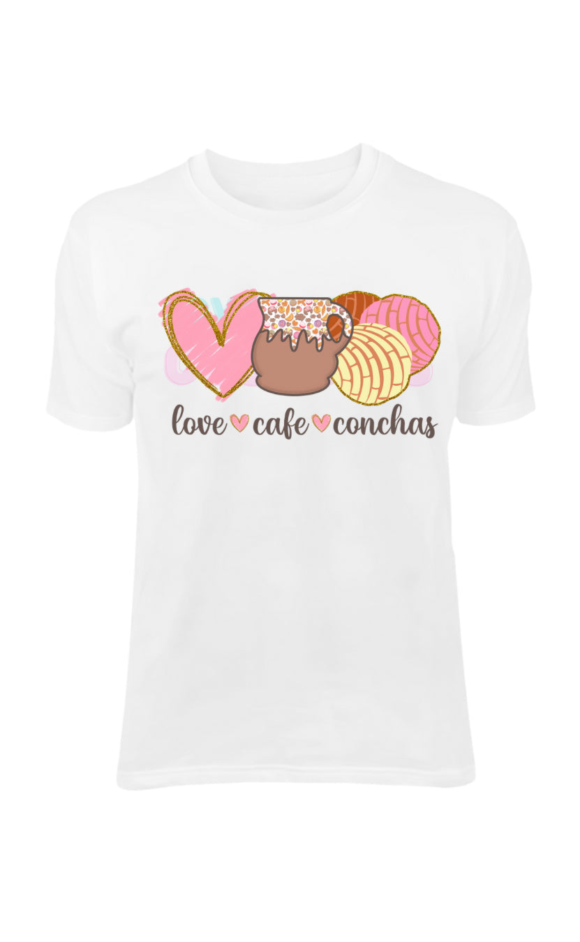 Love Cafe Conchas SHIRT